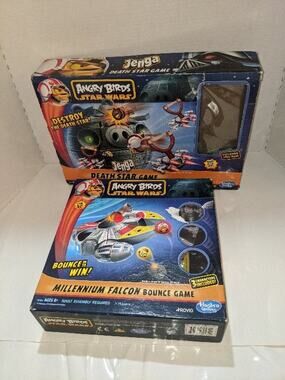 Star Wars Angry Bird & Jenga Millennium Falcon Board Games